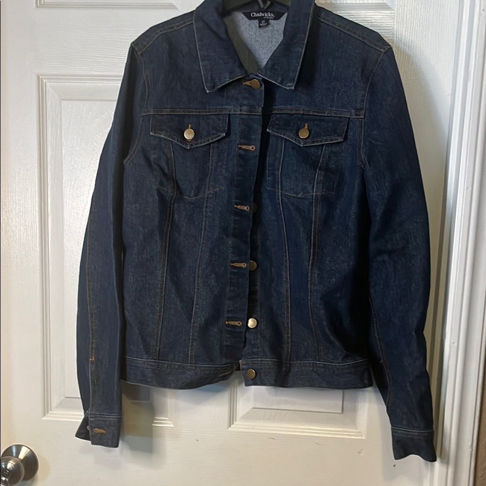 Chadwicks Blue Jean Jacket Timeless Denim Style